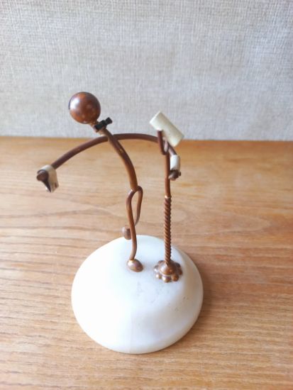  Stilizlt retro drt figura - A jazz nekes