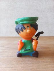   Retro gumi figura - Tisza bbu - Foky Ott