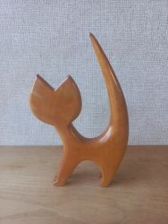   Retro macska figura fbl