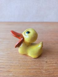   Art deco kacsa figura