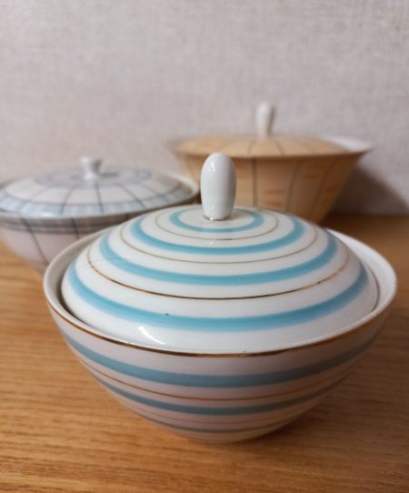  Hollhzi retro cskos porceln bonbonier