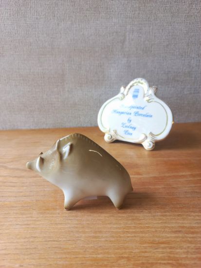  Zsolnay vaddiszn porceln figura