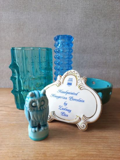  Zsolnay bagoly figura, alapmzas, Ndor Judit tervezse