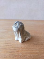  Aquincumi porceln puli figura - sz Szab Antnia tervezse - ritka fests