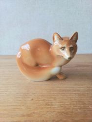   Zsolnay porceln rka figura - Sink Andrs tervezse - ritka