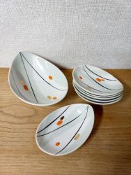   Riga porcelngyr - lekvros kszlet