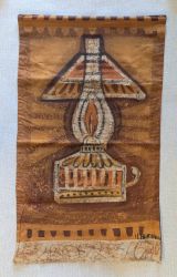   H. Pll Ilona batikolt textil kp.